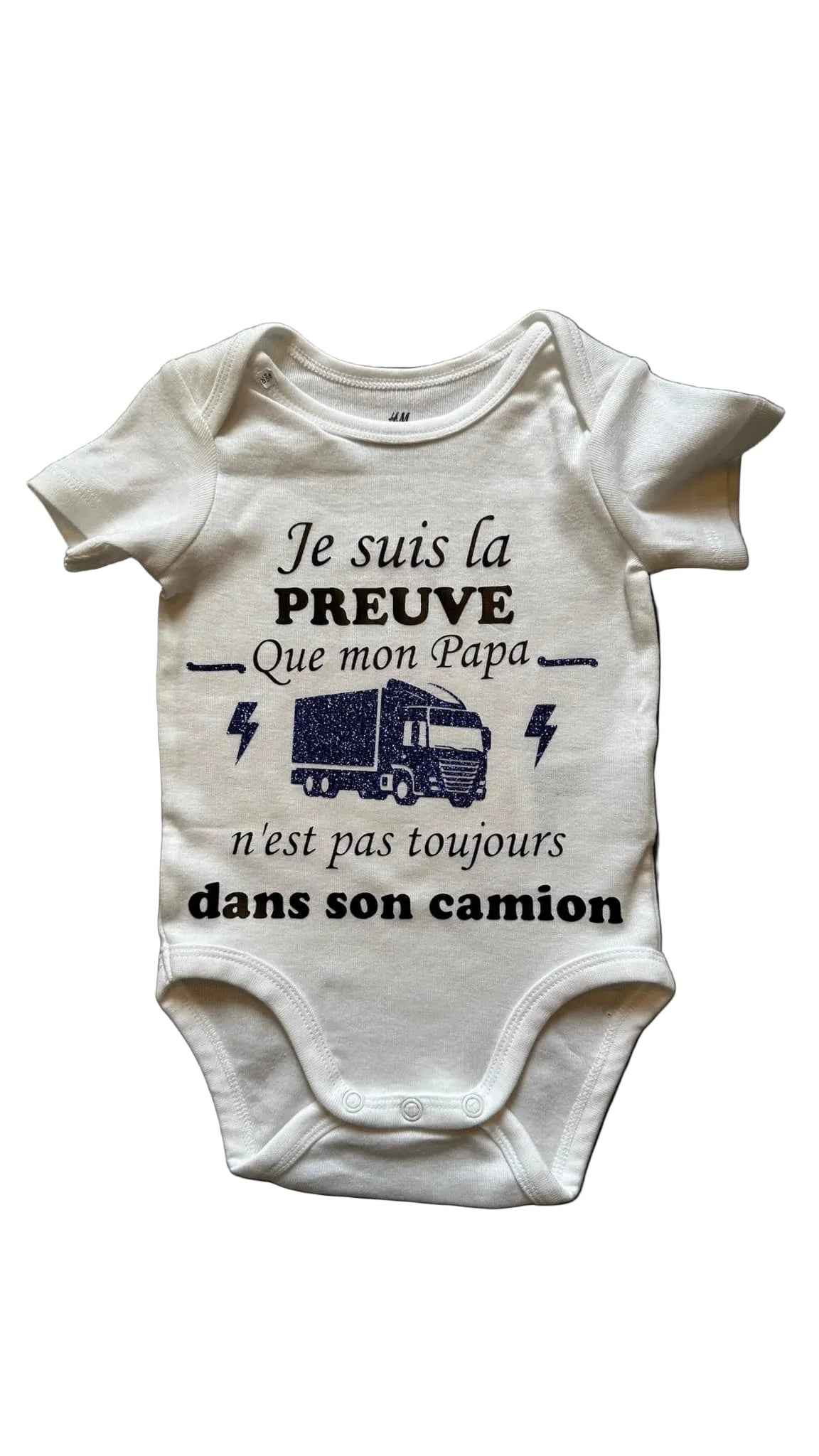 Body bébé personnalisé - L'Atelier de Lolo