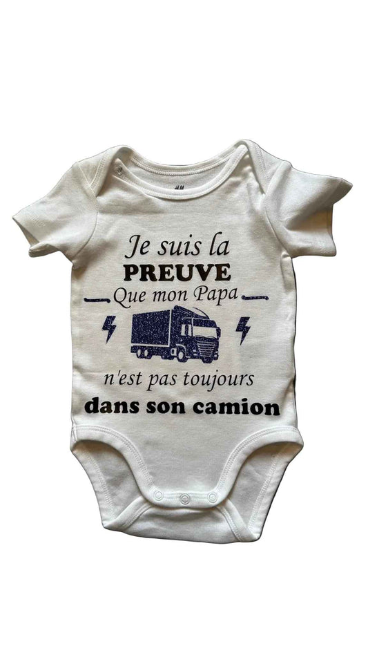 Body bébé personnalisé - L'Atelier de Lolo