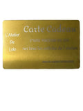 Carte Cadeau L'Atelier de Lolo - L'Atelier de Lolo