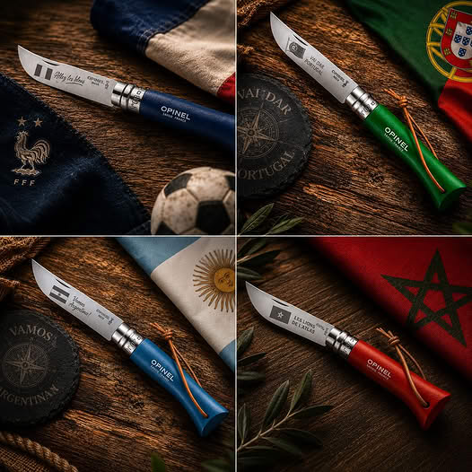 Couteau Opinel Coupe du Monde 2026 - L'Atelier de Lolo