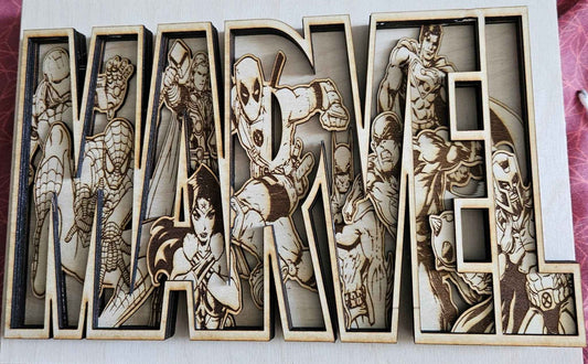 Décoration Marvel - L'Atelier de Lolo