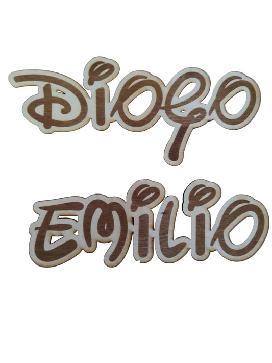 Plaque prénom - L'Atelier de Lolo