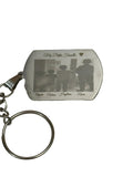 Porte clef plaque - L'Atelier de Lolo