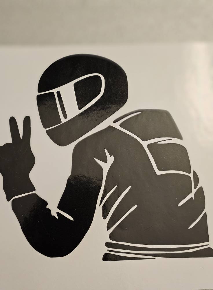 Sticker Motard - L'Atelier de Lolo