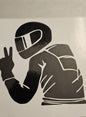 Sticker Motard - L'Atelier de Lolo